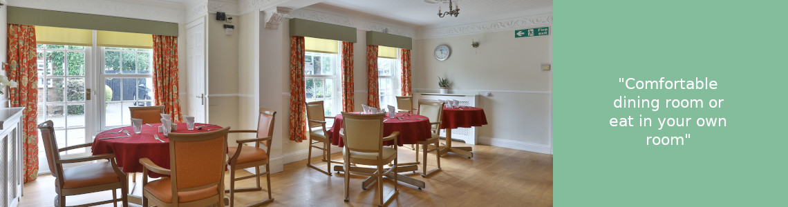 Avenue House dining room